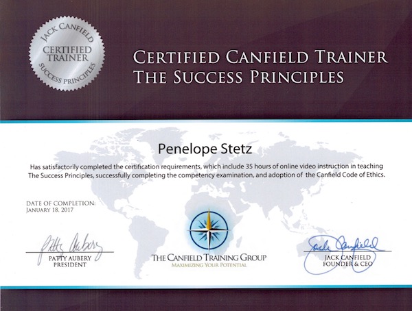 Jack Canfield certification